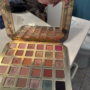 Peacock-Inspired Eyeshadow Palette. Gently used only a couple times